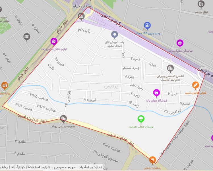 باربری خیابان پردیس مشهد | اسباب‌كشی با باربری حامی